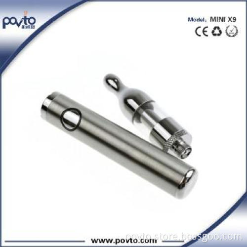 2013 newest mini x9 e cigarette kit with best price paypal welcomed!